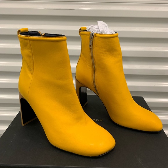 rag and bone yellow boots